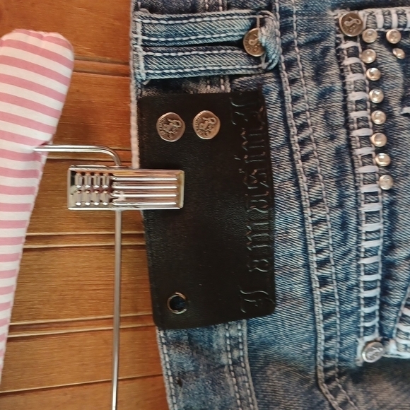 Lamasini Blue Denim Jeans - Picture 7 of 12